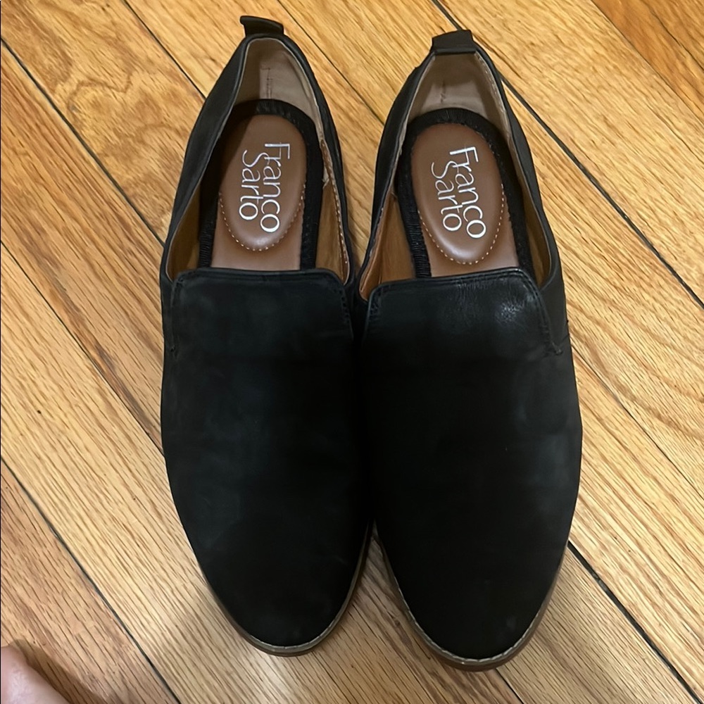 Franco Sarto Black Women’s Flat Loafer